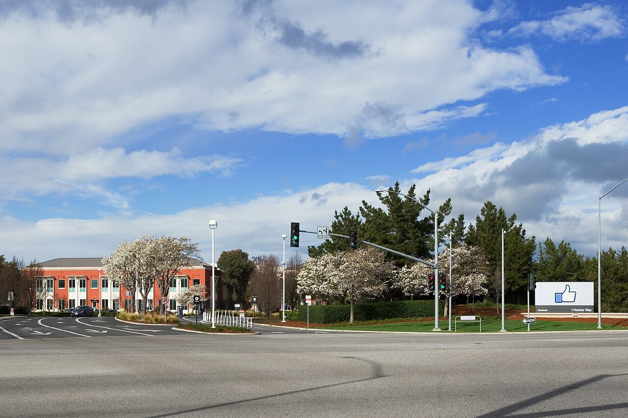 Facebook headquarters, 1 Hacker Way, Menlo Park